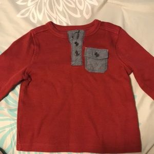 Toddler Boys Thermal Tee